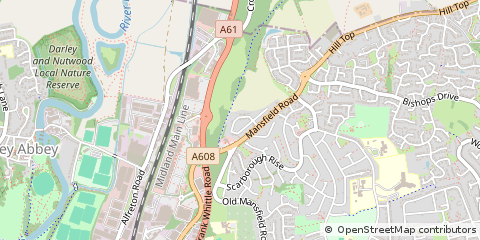 Map of Derby