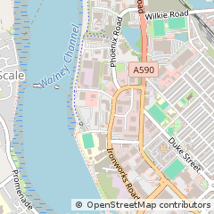 Map of Barrow in Furness