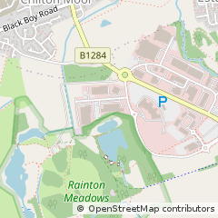 Map of Houghton LE Spring