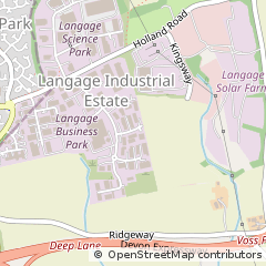 Map of Plymouth, Devon