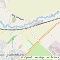 Map of Oakham, Rutland