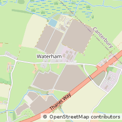 Map of Faversham, Kent