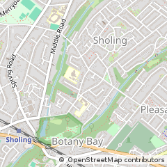 Map of Southampton