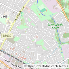 Map of Stoke-on-Trent, Staffordshire