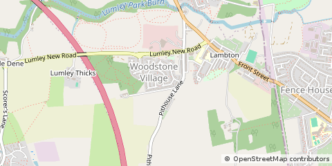Map of Durham, County Durham
