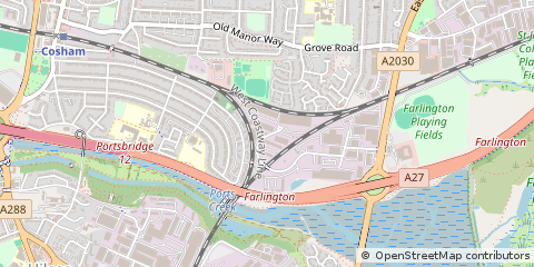 Map of Portsmouth, Hampshire