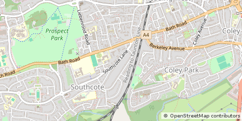 Map of Reading
