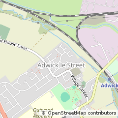 Map of Doncaster