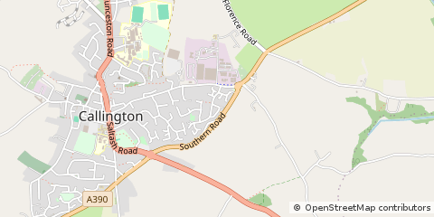 Map of Callington