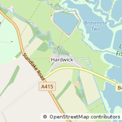 Map of Witney, Oxfordshire