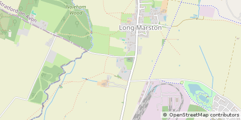 Map of Stratford-Upon-Avon, Warks