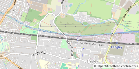 Map of Langley