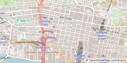 Map of Glasgow