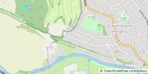 Map of Reading