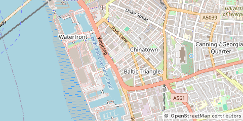 Map of Liverpool
