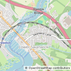 Map of Southampton, Hampshire