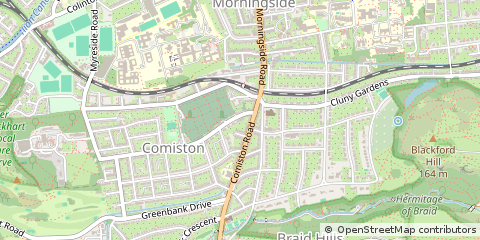 Map of Edinburgh