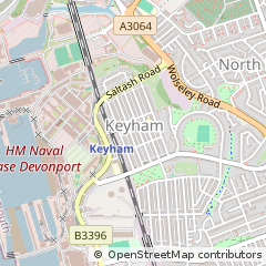Map of Plymouth, Devonshire