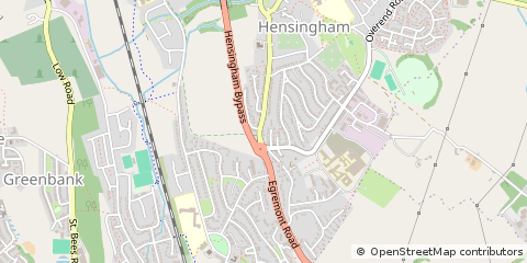 Map of Whitehaven, Cumbria