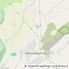 Map of Kidwelly, Carmarthenshire
