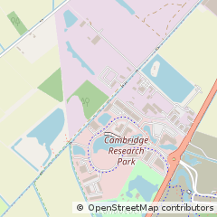 Map of Cambridge, Cambridgeshire