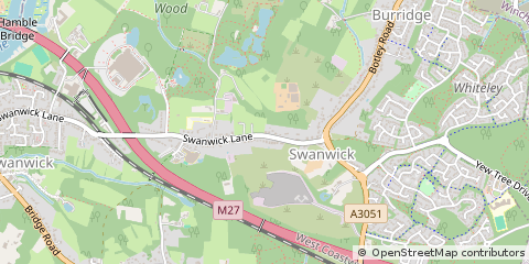Map of Southampton, Hampshire