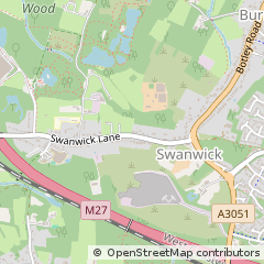 Map of Southampton, Hampshire