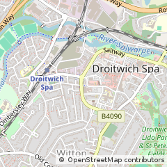 Map of Droitwich