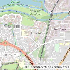 Map of Northampton