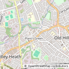 Map of Warley, West Midlands