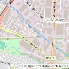 Map of Manchester, Greater Manchester