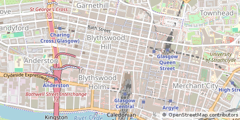 Map of Glasgow
