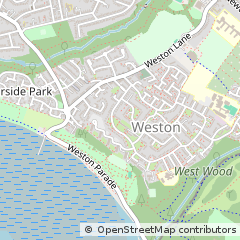 Map of Southampton, Hampshire