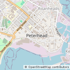 Map of Peterhead