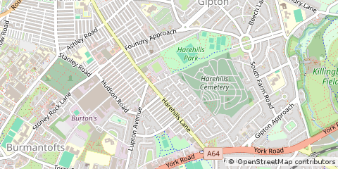 Map of Leeds