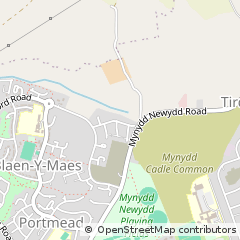 Map of Swansea