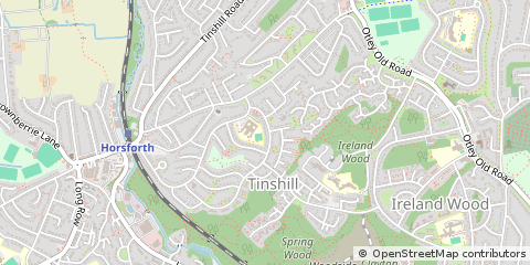 Map of Leeds