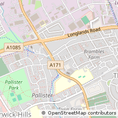 Map of Middlesbrough