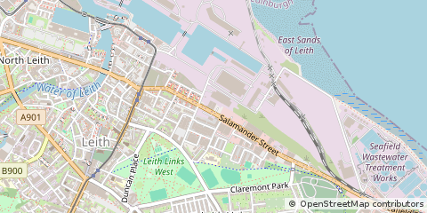 Map of Edinburgh, Lothian