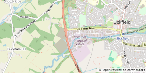Map of Uckfield