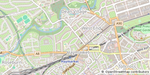Map of Edinburgh