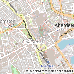 Map of Aberdeen