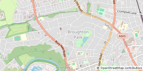 Map of Salford
