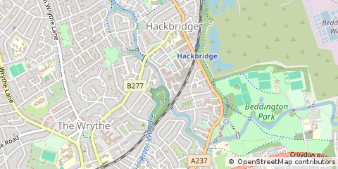 Map of Wallington