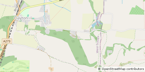 Map of Hassocks, West Sussex