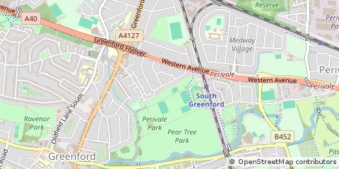 Map of Greenford