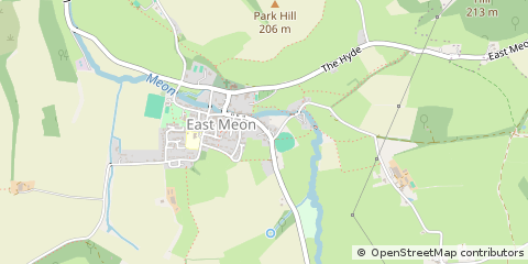 Map of Petersfield, Hampshire