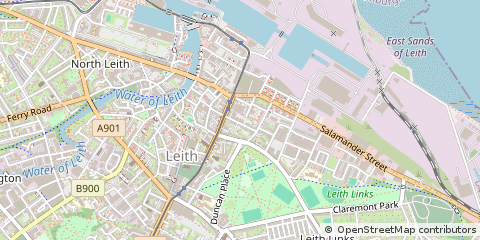 Map of Edinburgh
