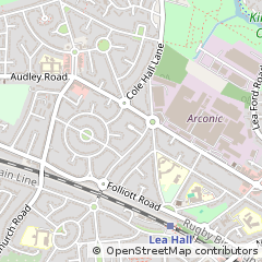 Map of Birmingham