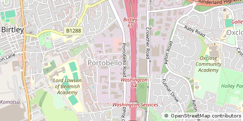 Map of Chester LE Street, County Durham